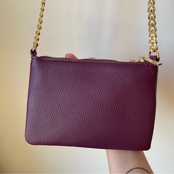 NWOT Nanette Lepore Purple Crossbody Bag - Picture 5 of 7
